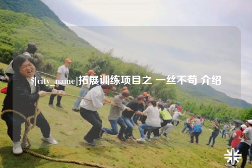 巴音郭楞拓展训练项目之 一丝不苟 介绍